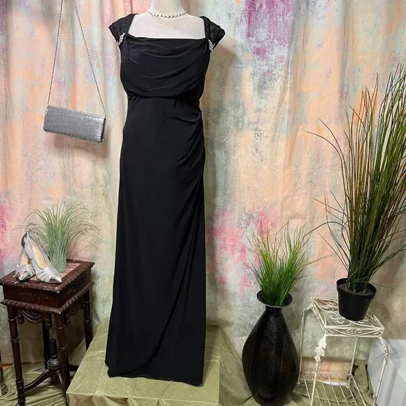 R & M Richards | Dresses | R M Richards Timeless Prom Formal Wedding Dress  W Pyramid Cutout Back | Poshmark